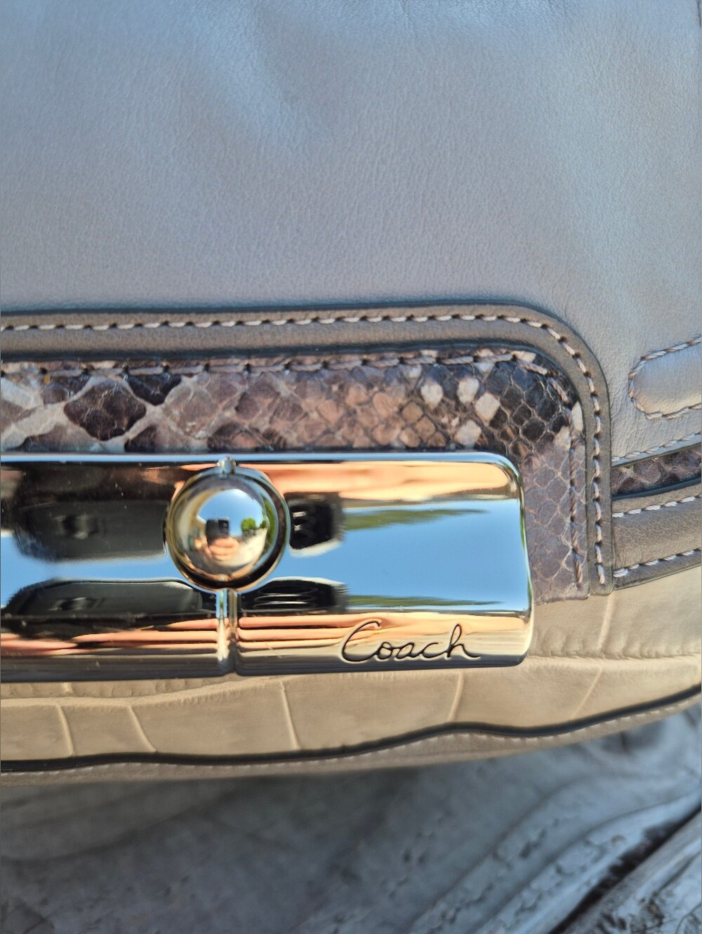 Coach Leather Kristin Spectator Hobo Bag - Picture 4 of 14
